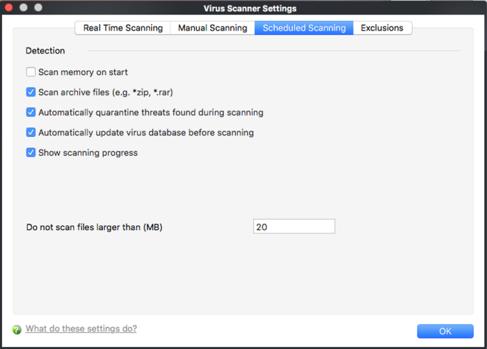 Antivirus scan for macbook air